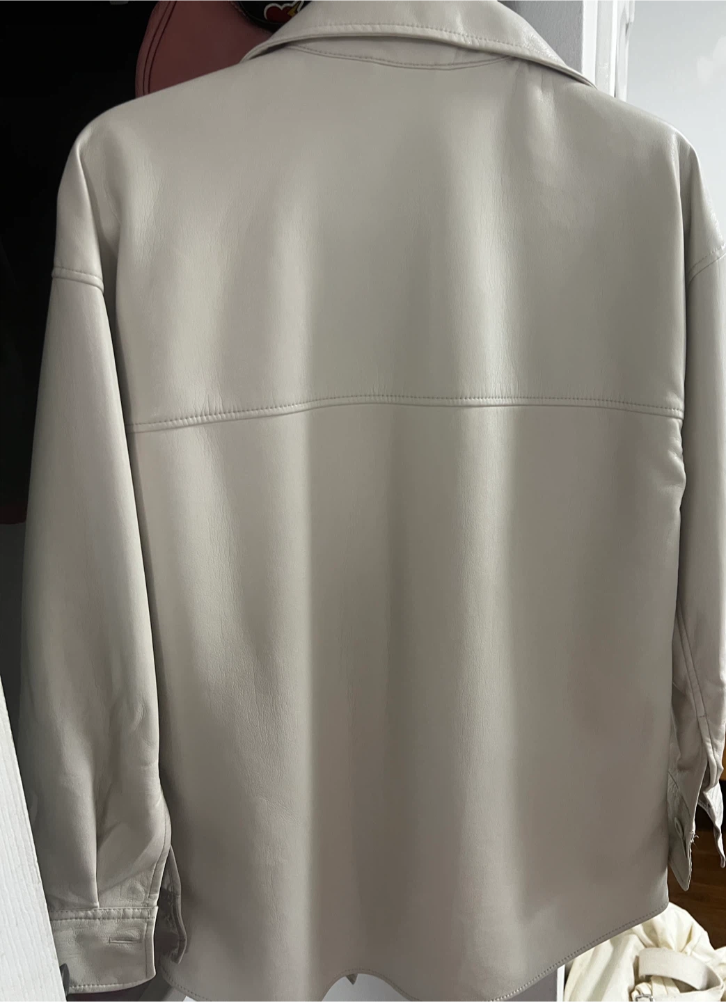 Babaton Leather Shirt Jacket - photo 2