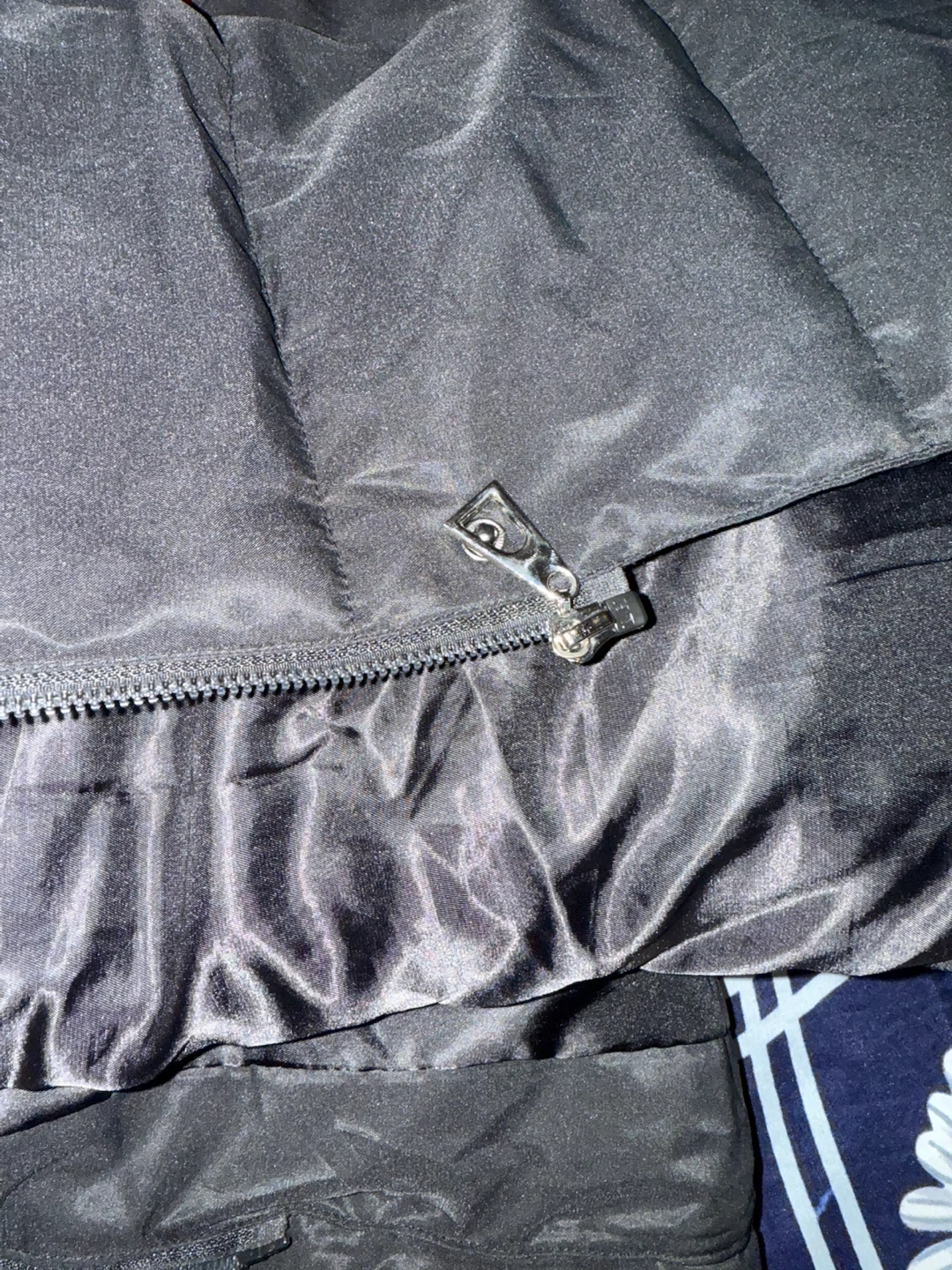 Black hooded women puffer coat XXL - New - photo 4