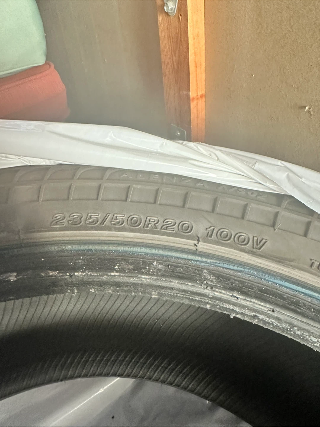 4 Bridgestone Alenza A/S 02 Tires 235/50R20
