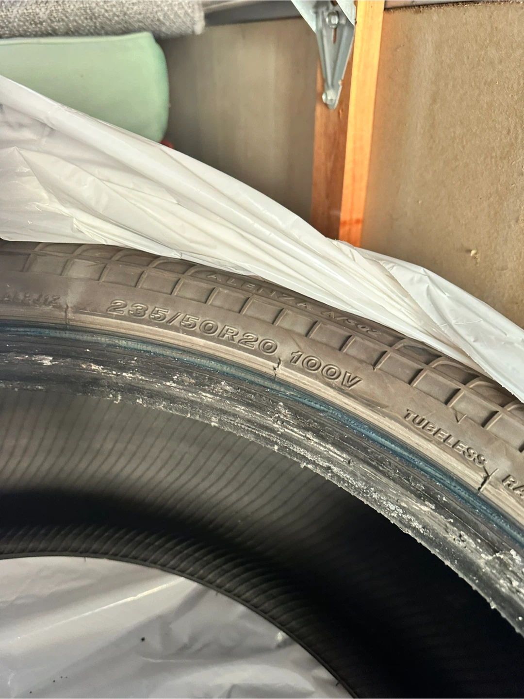 4 Bridgestone Alenza A/S 02 Tires 235/50R20 - photo 5