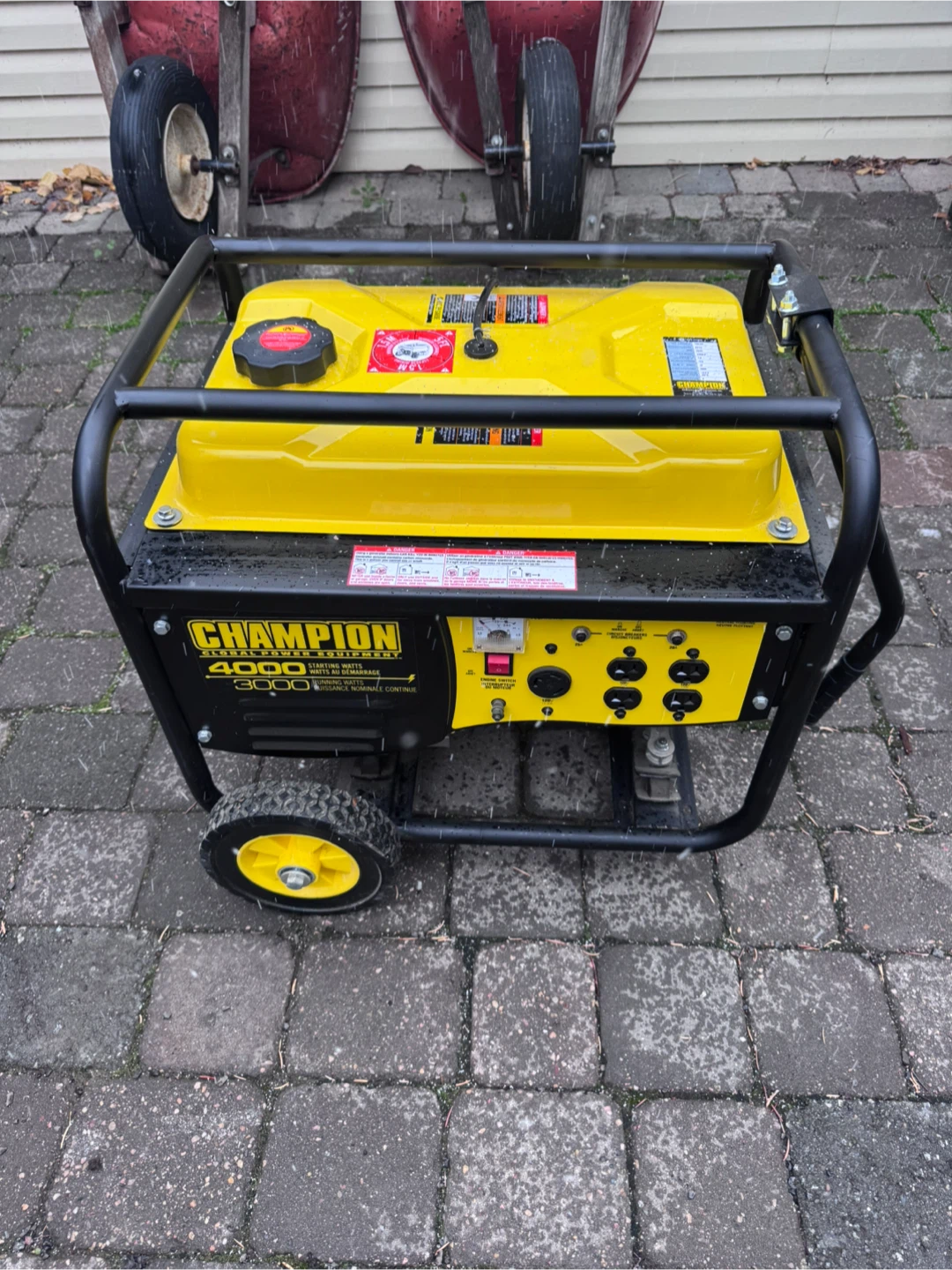 Champion 4000/3000 Watt Portable Generator