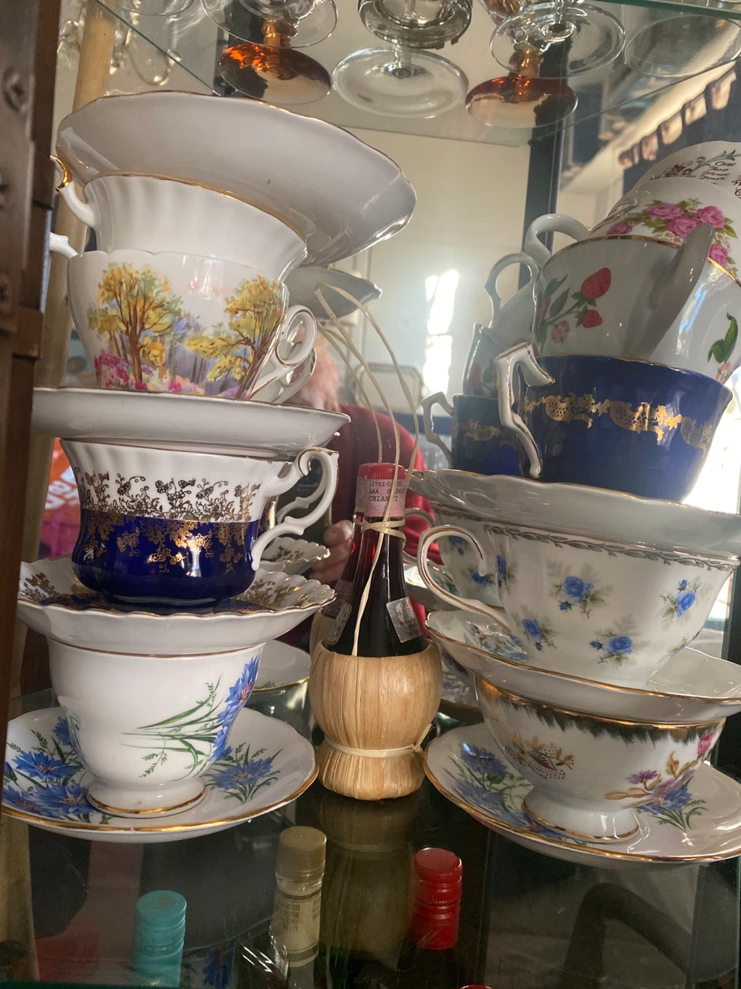 Vintage Bone China Tea Cups and Saucers
