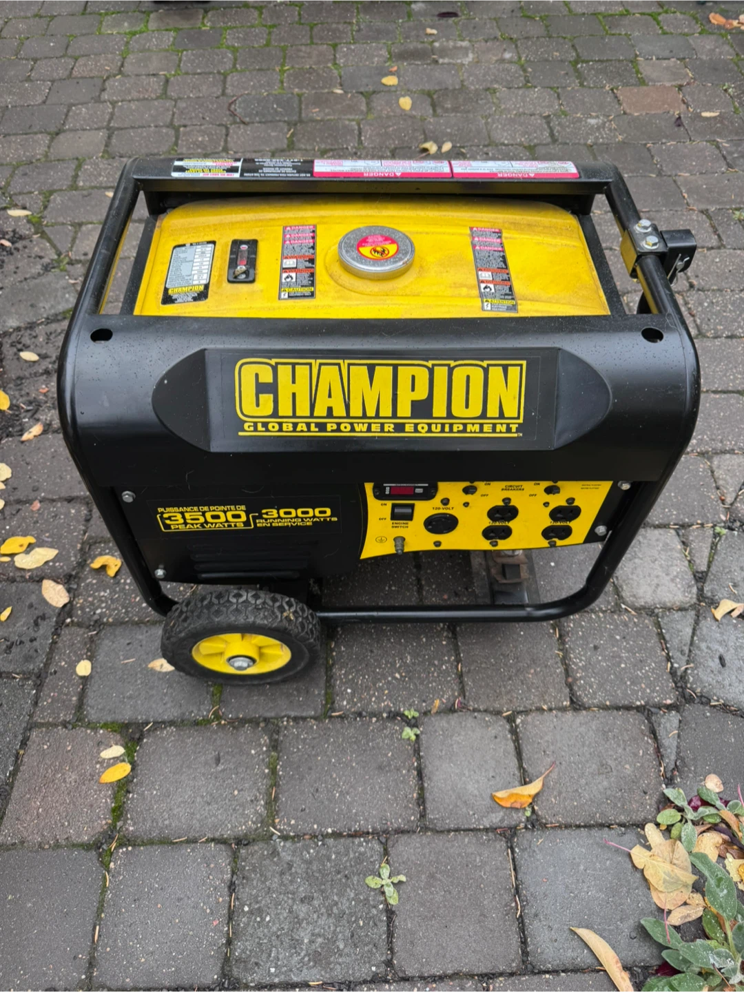 Champion 3500W Portable Generator