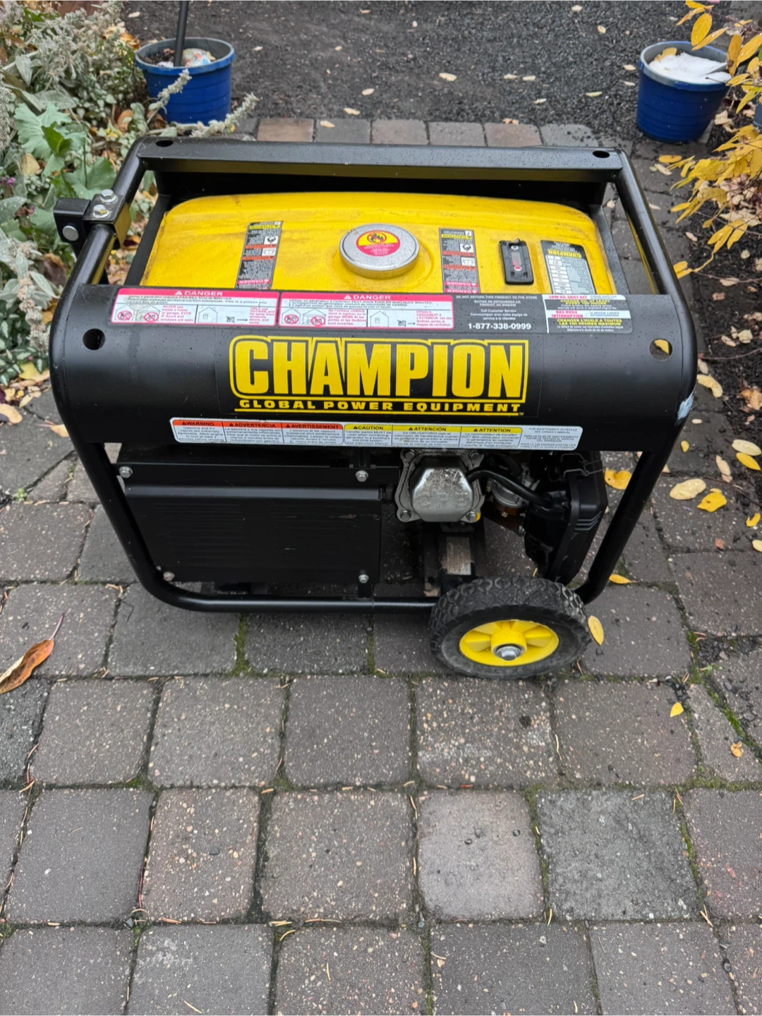 Champion 3500W Portable Generator - photo 3