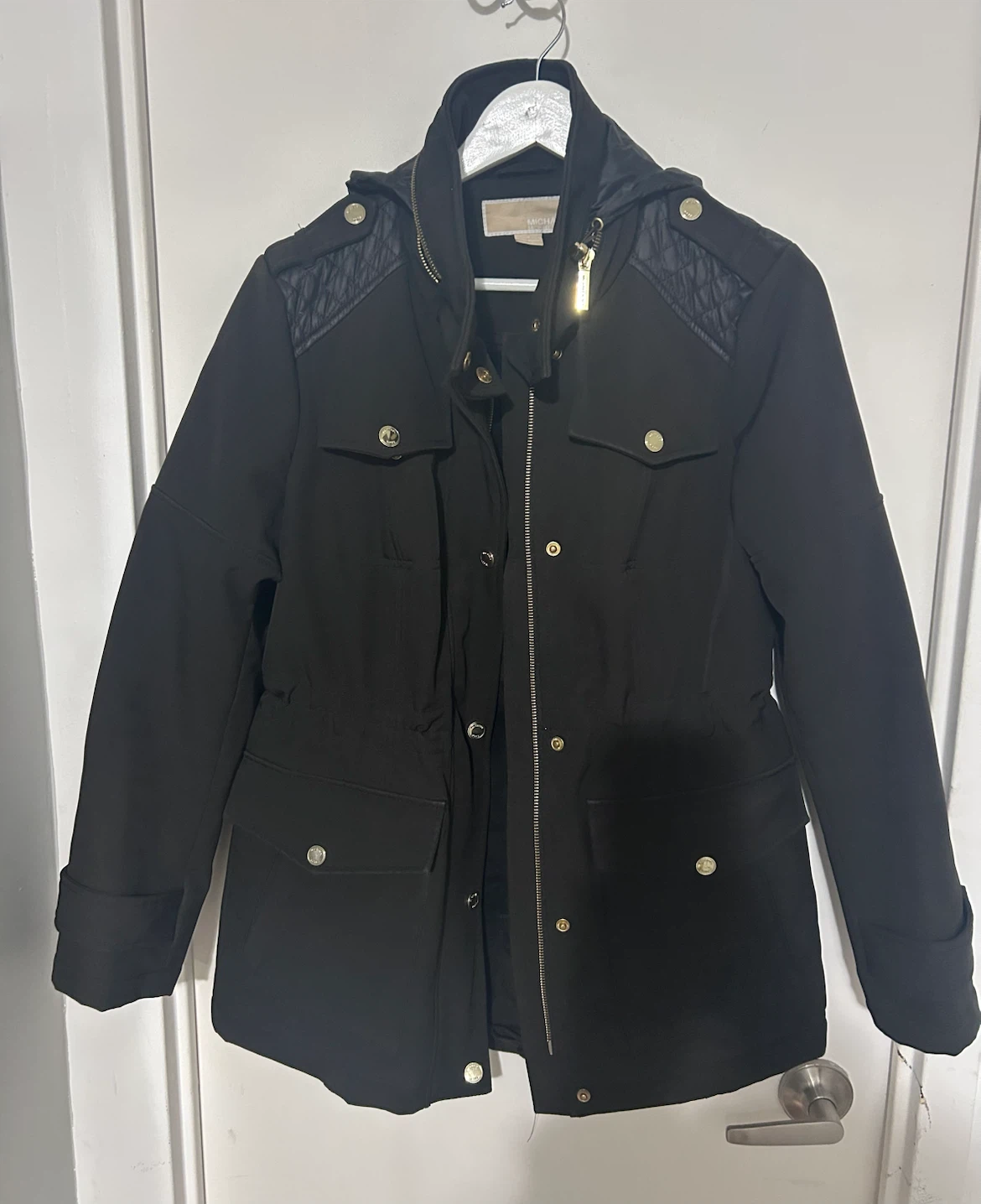 340$ Michael Kors Black Utility Jacket