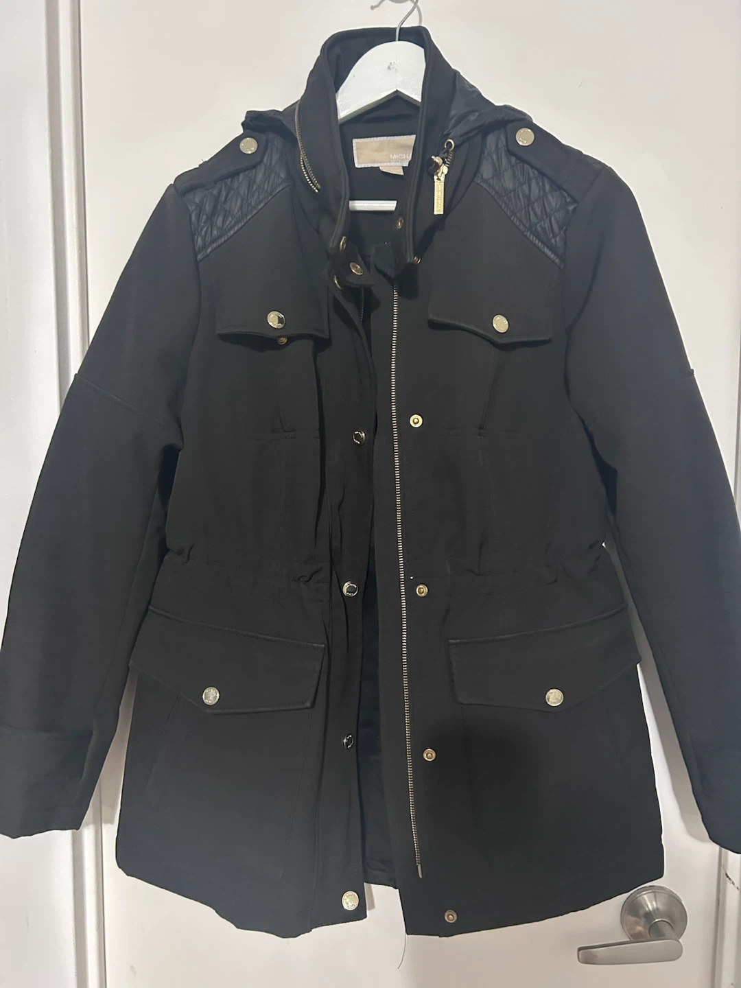 340$ Michael Kors Black Utility Jacket - photo 2