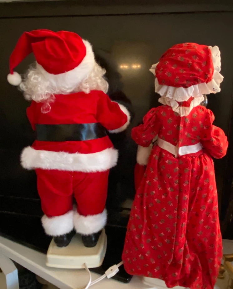 Vintage Animated Santa & Mrs. Claus – 24” – Original Box 🎅🏻 - photo 5