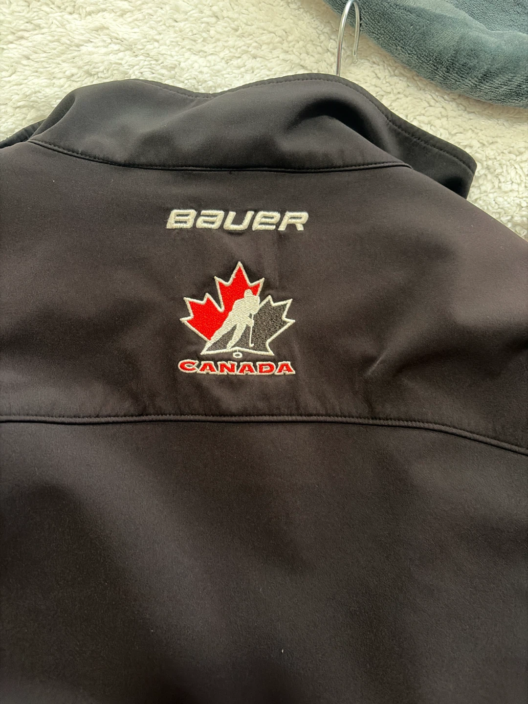 Bauer Black Softshell Jacket Windbreaker - photo 3