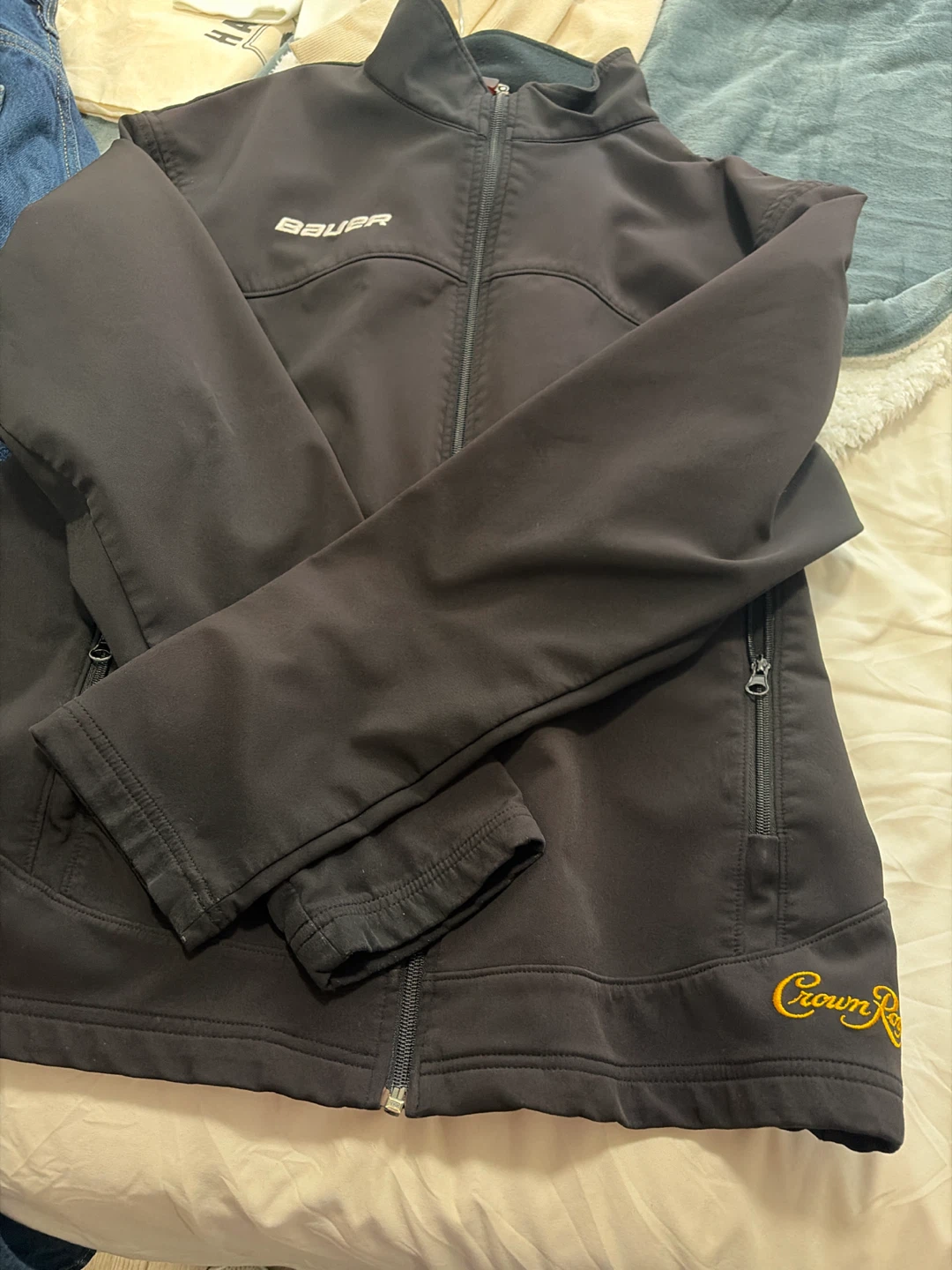 Bauer Black Softshell Jacket Windbreaker - photo 5
