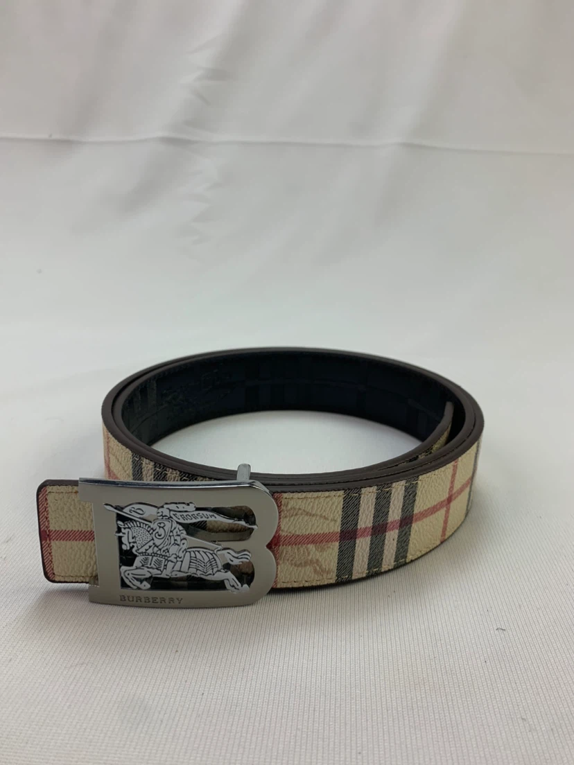 Burberry Reversible Belt with B Buckle