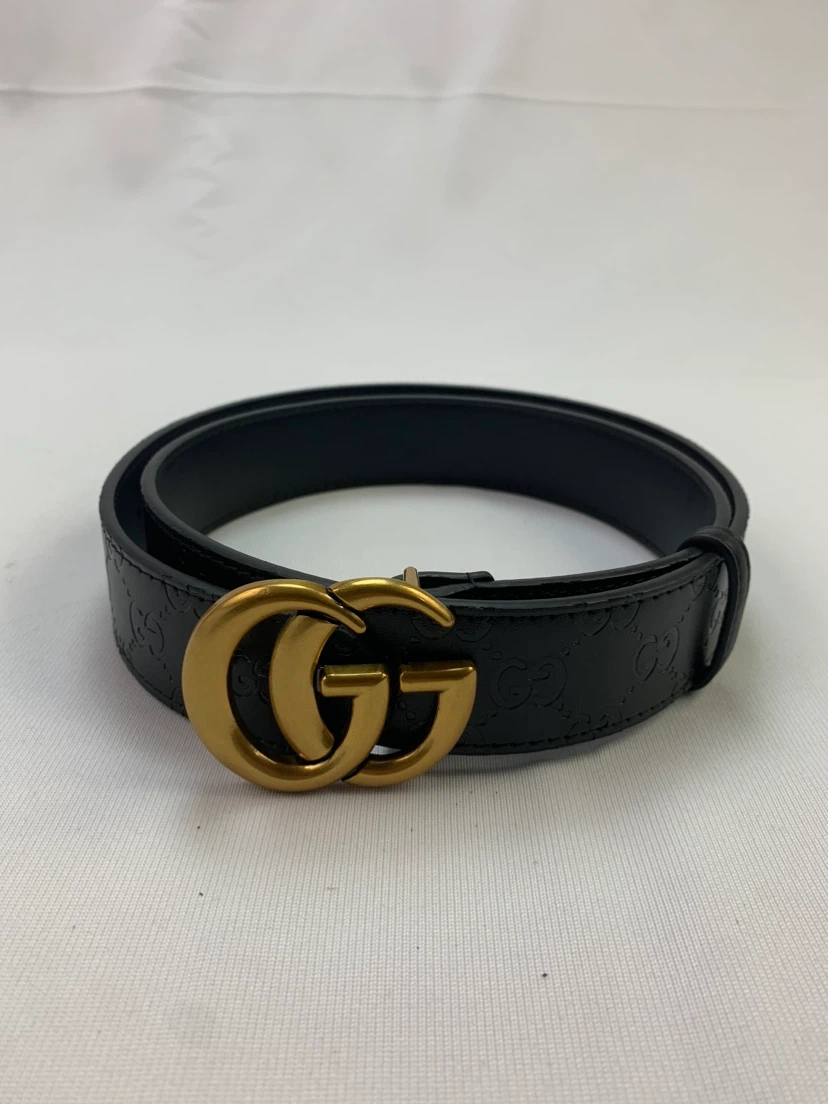 Gucci GG Logo Leather Belt - photo 2