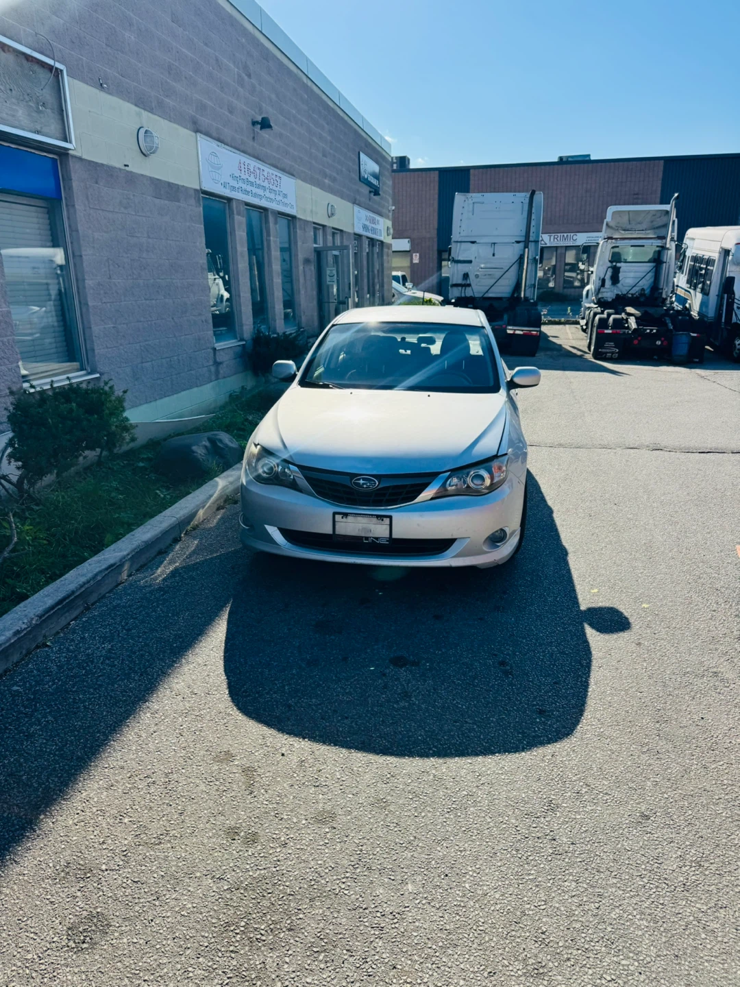 2008 Subaru Impreza Silver