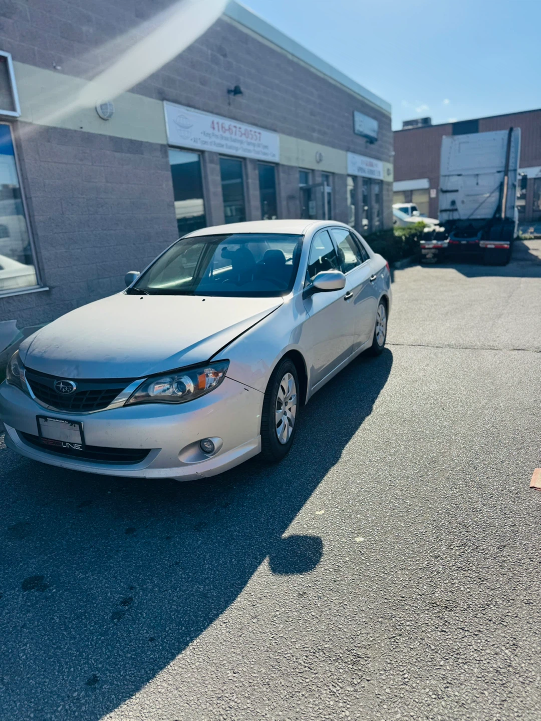 2008 Subaru Impreza Silver - photo 3