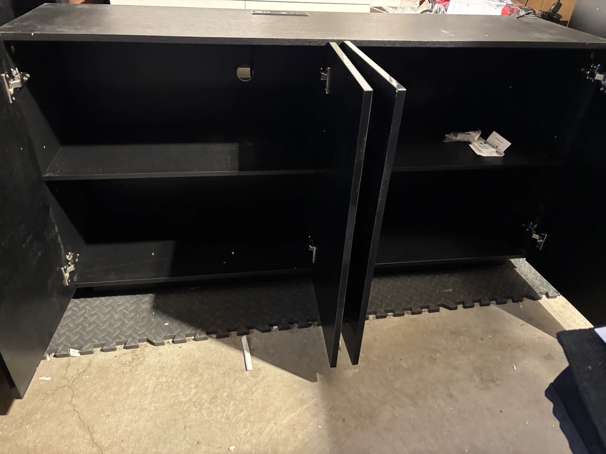 Sideboard Storage/ Console with Power Station/ LED light