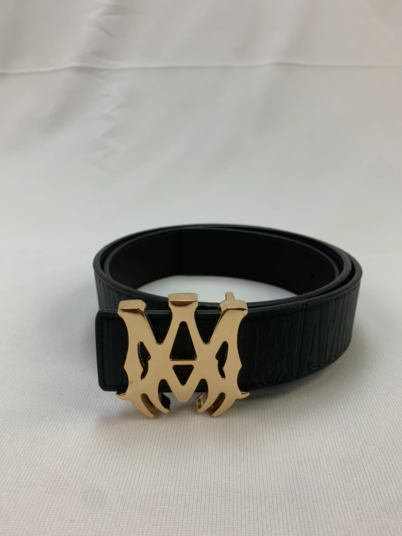 Amiri Black Leather Belt - photo 2