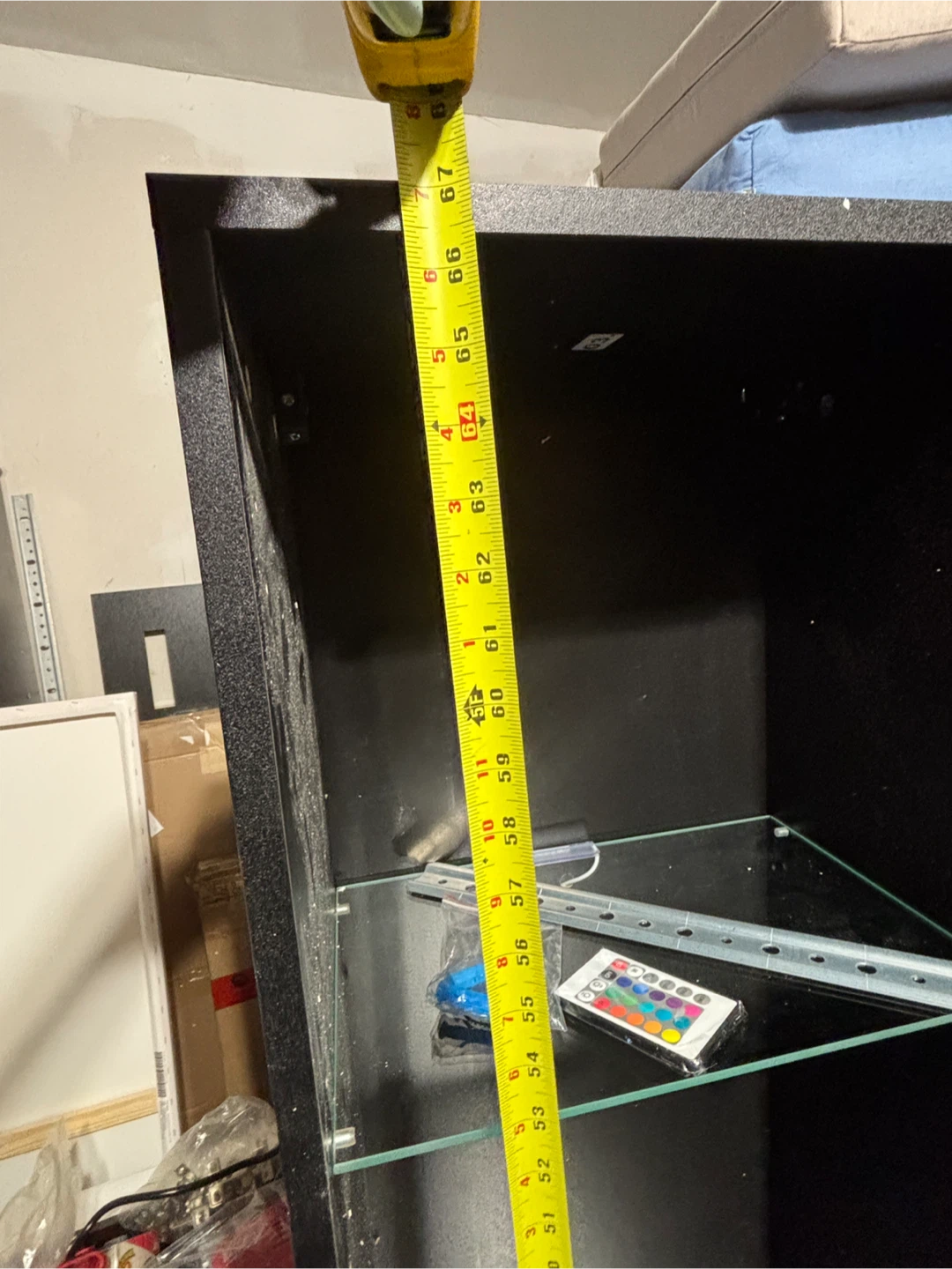 Black LED Display Tower Shelf- AS IS - photo 3