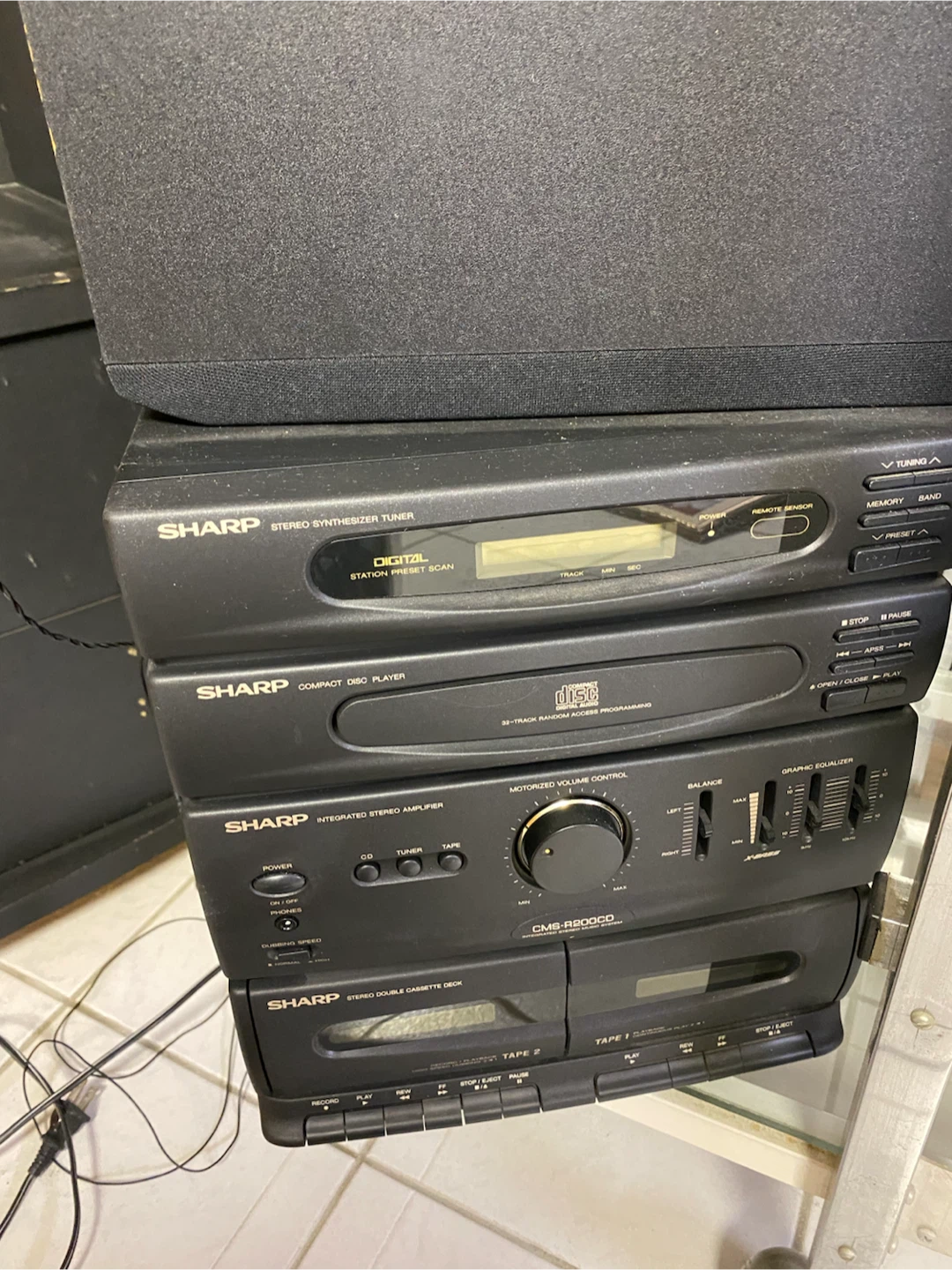 Sharp CMS-R200CD Integrated Stereo Music System - photo 2