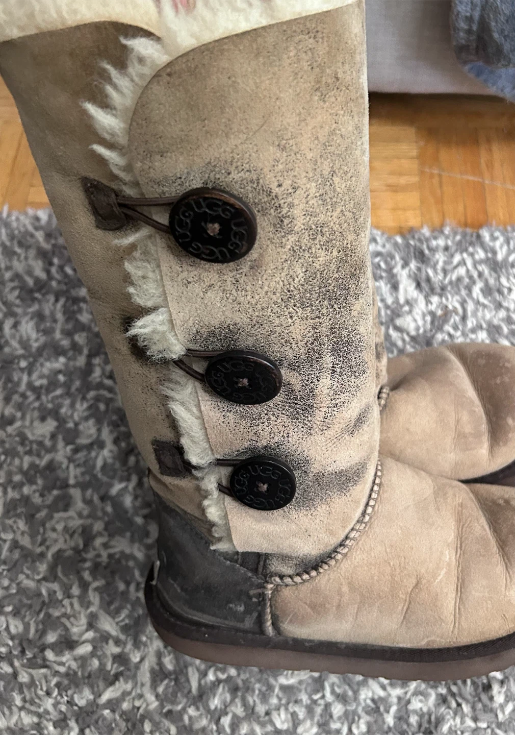 UGG Bailey Button Triplet Boots