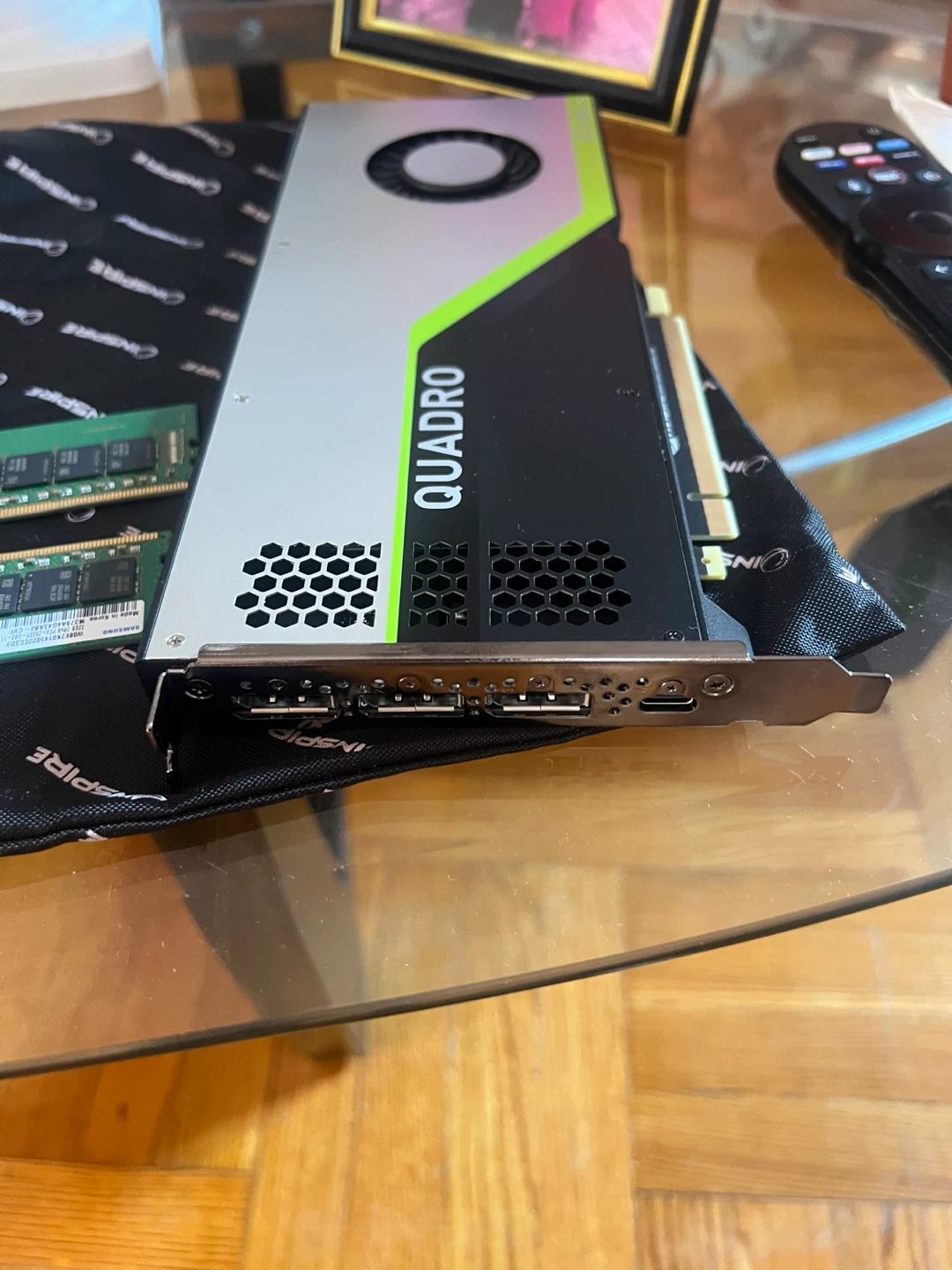 NVIDIA Quadro RTX 4000 Graphics Card and RAM
