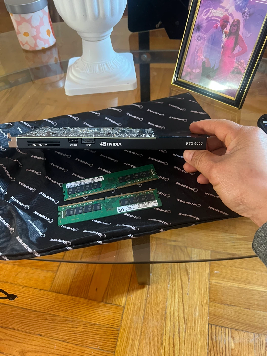 NVIDIA Quadro RTX 4000 Graphics Card and RAM - photo 3
