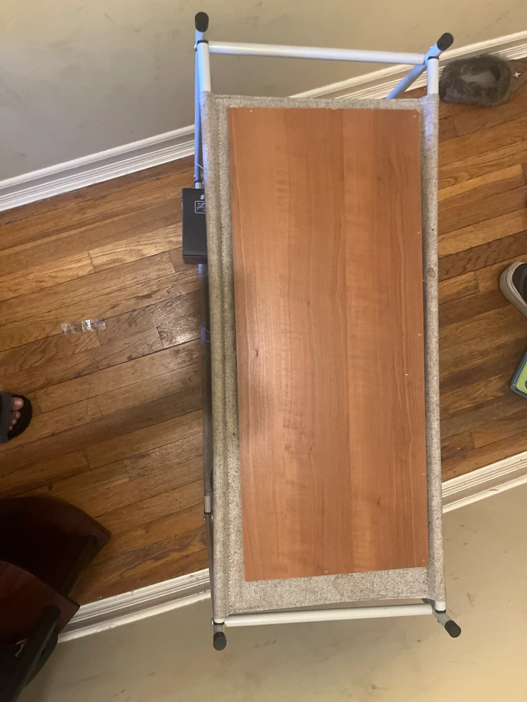 12-Compartment Shoe Rack Organizer and the corner shelf - photo 2