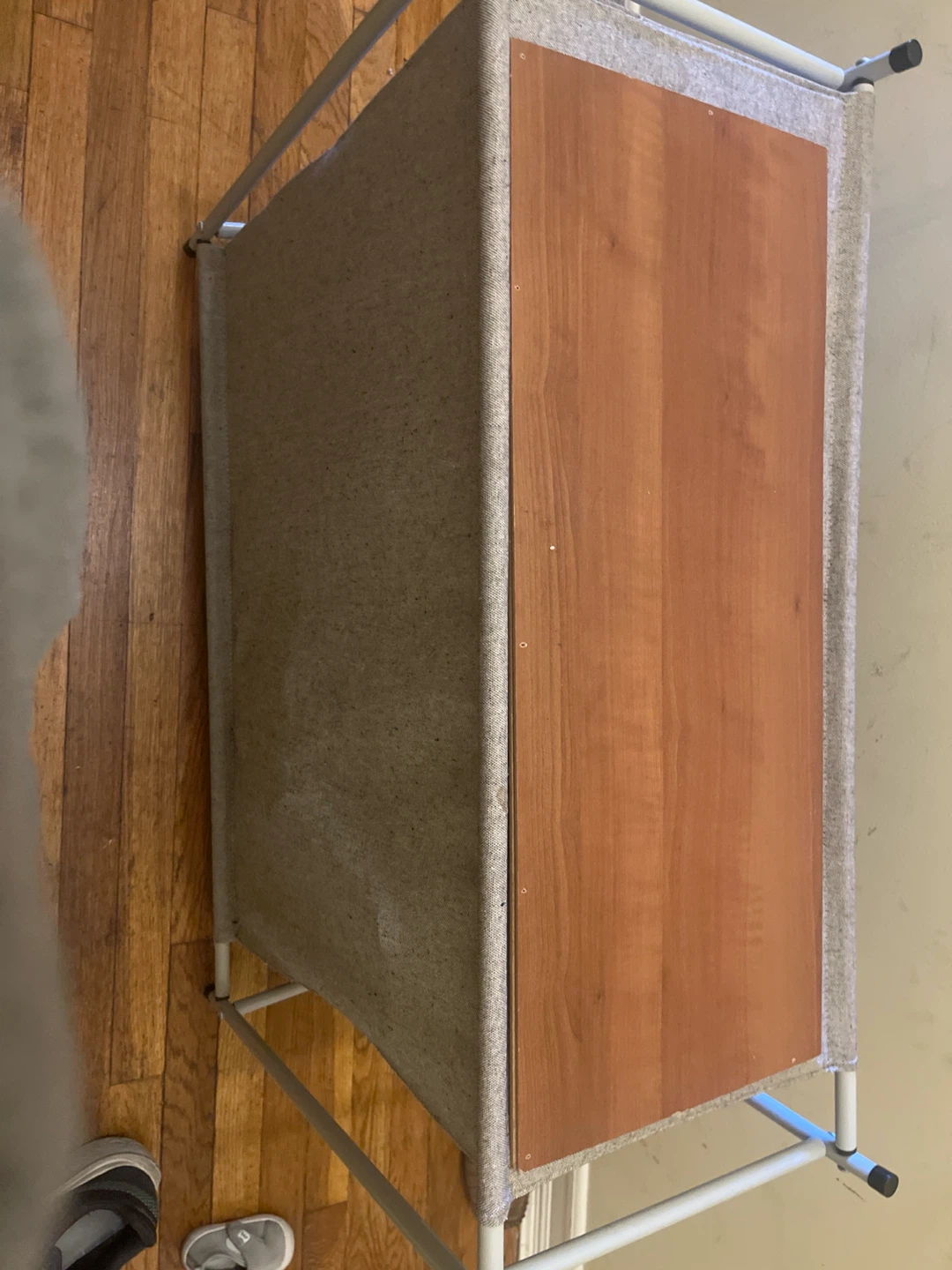 12-Compartment Shoe Rack Organizer and the corner shelf - photo 4
