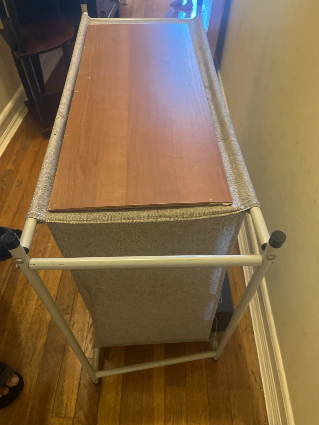 12-Compartment Shoe Rack Organizer and the corner shelf - photo 5