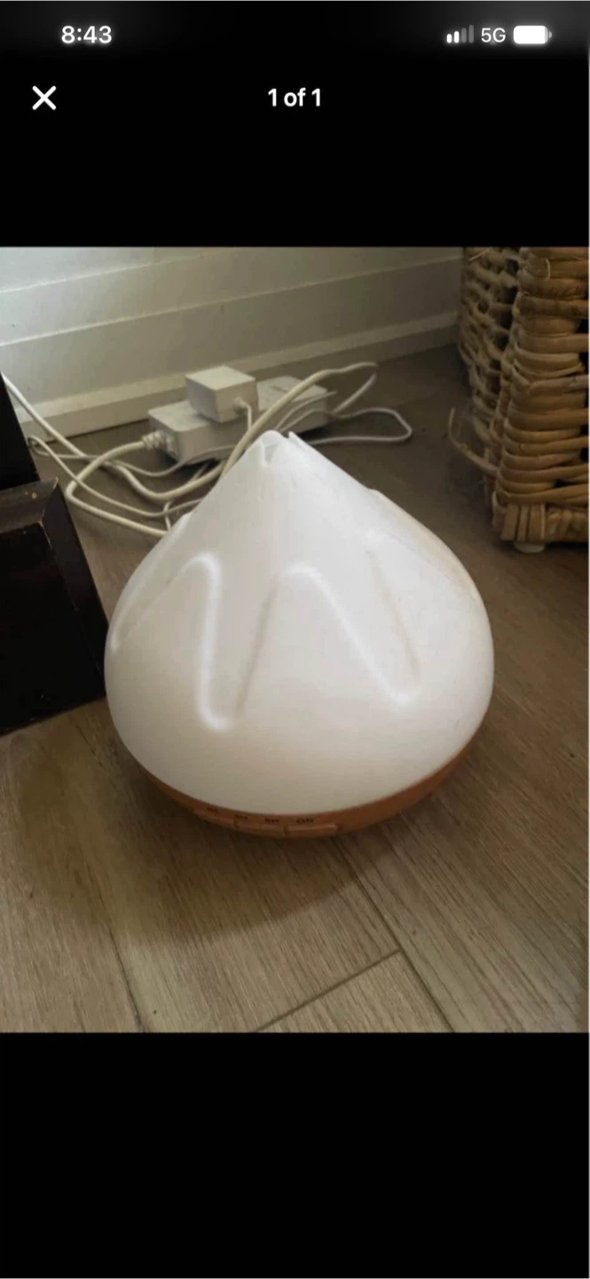 Essential Oil Diffuser White