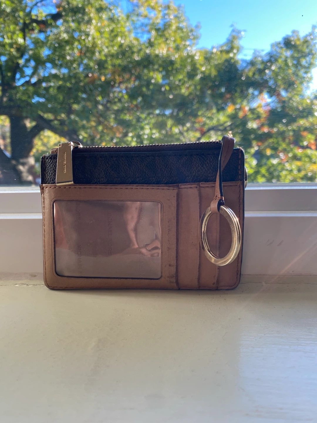 Michael Kors brown logo card case - photo 2