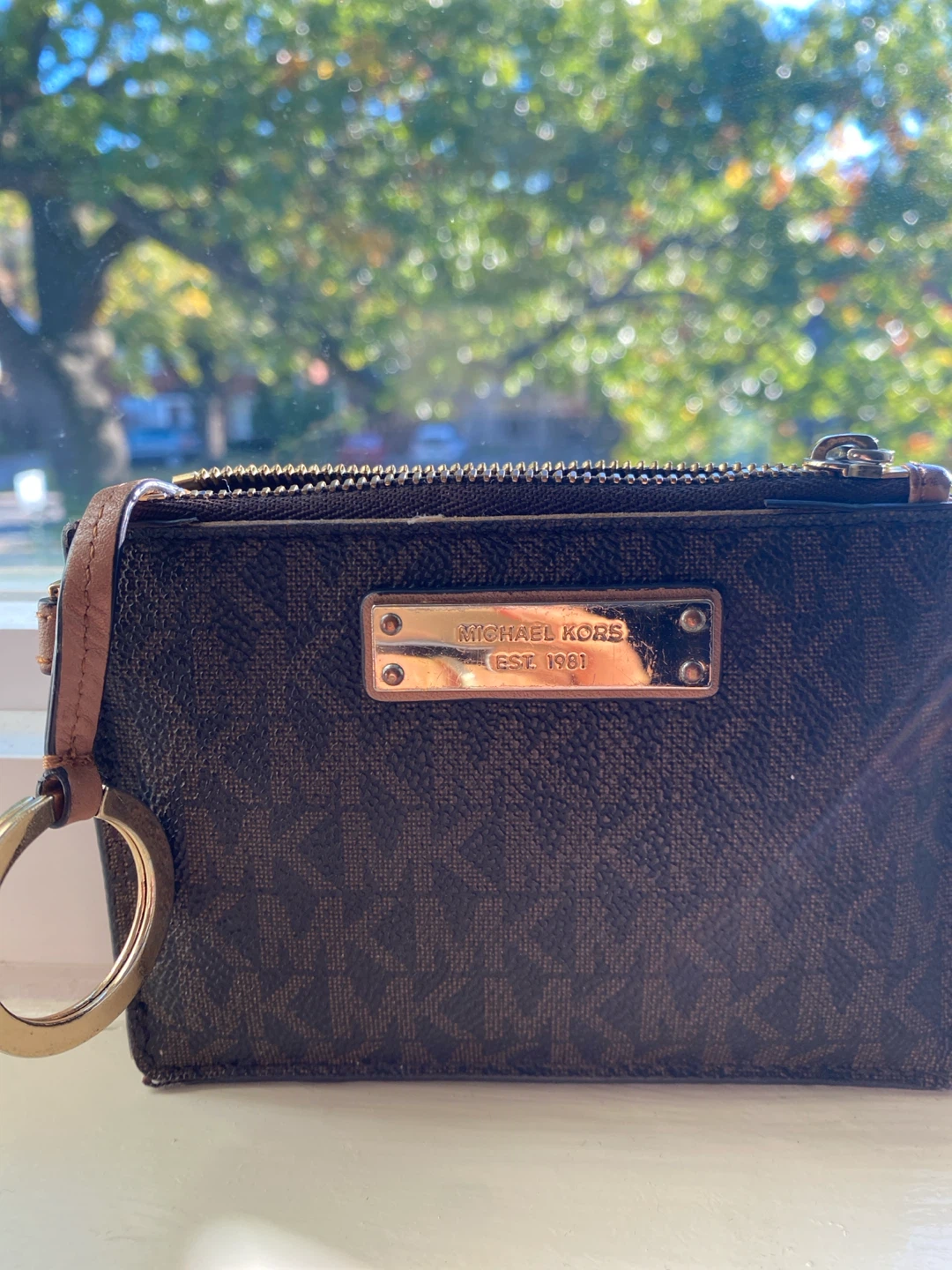 Michael Kors brown logo card case - photo 4