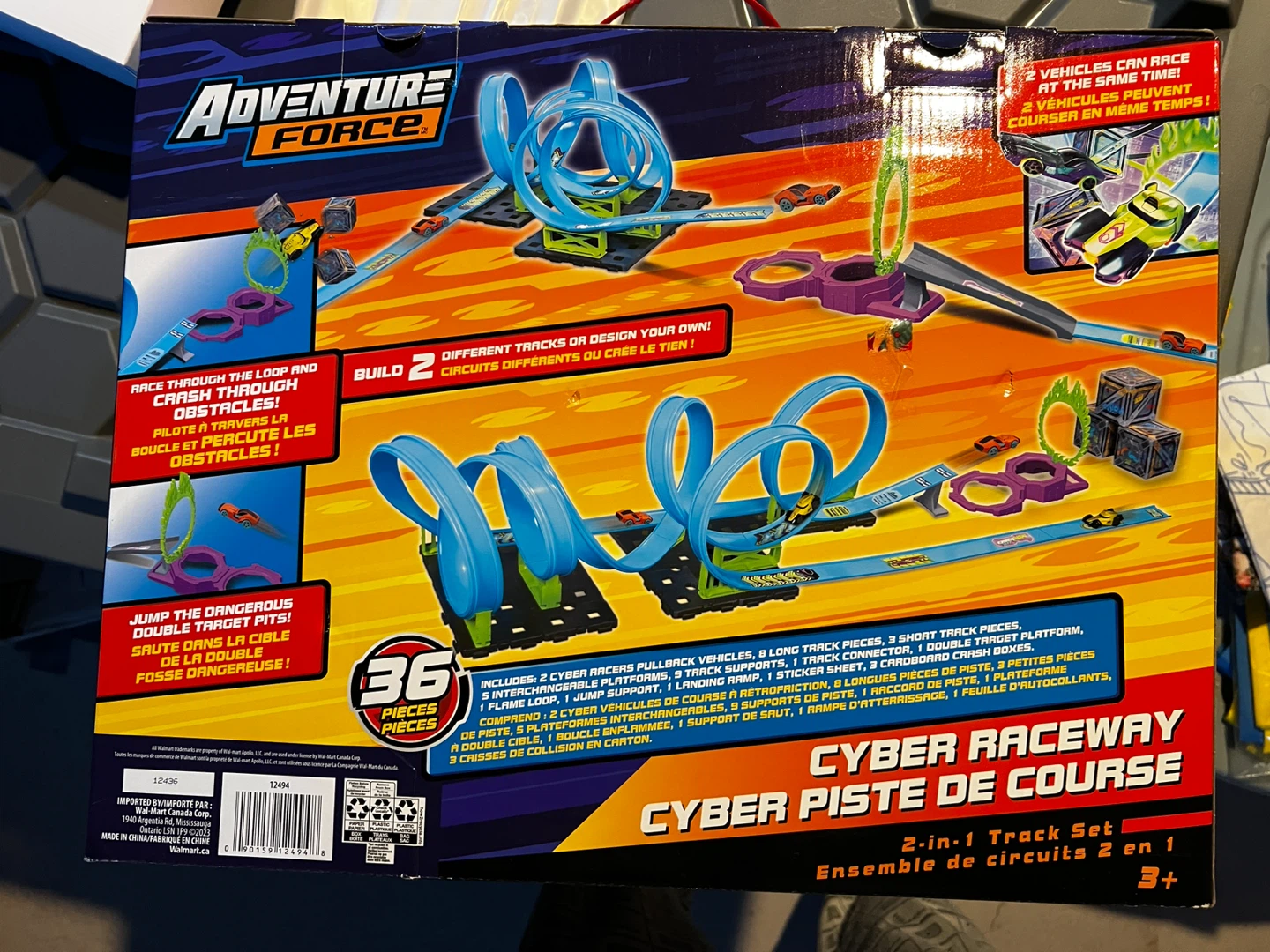 Adventure Force Cyber Raceway 2-in-1 Track Set - photo 3