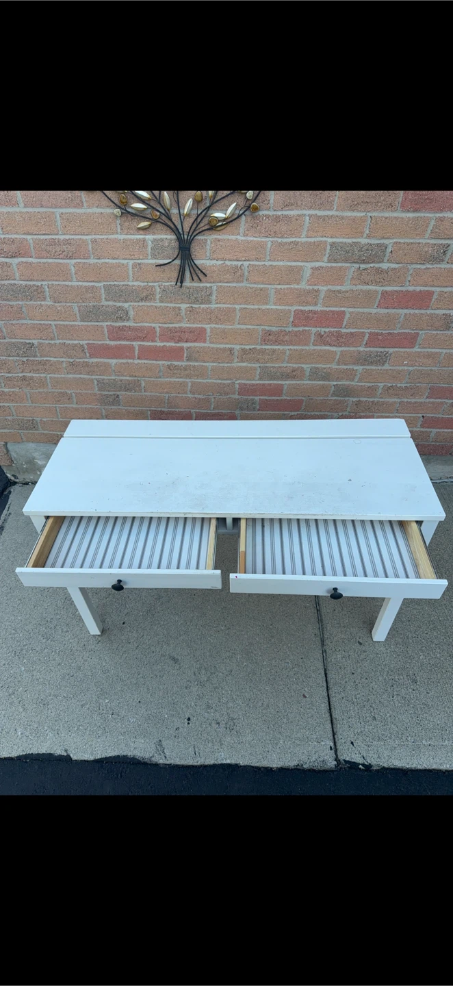 Multi-Use White Desk - photo 4