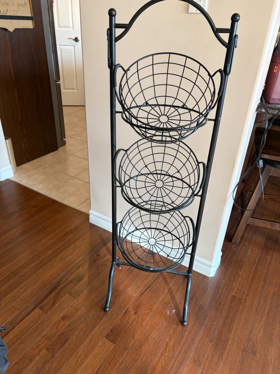 Metal basket rack - photo 2