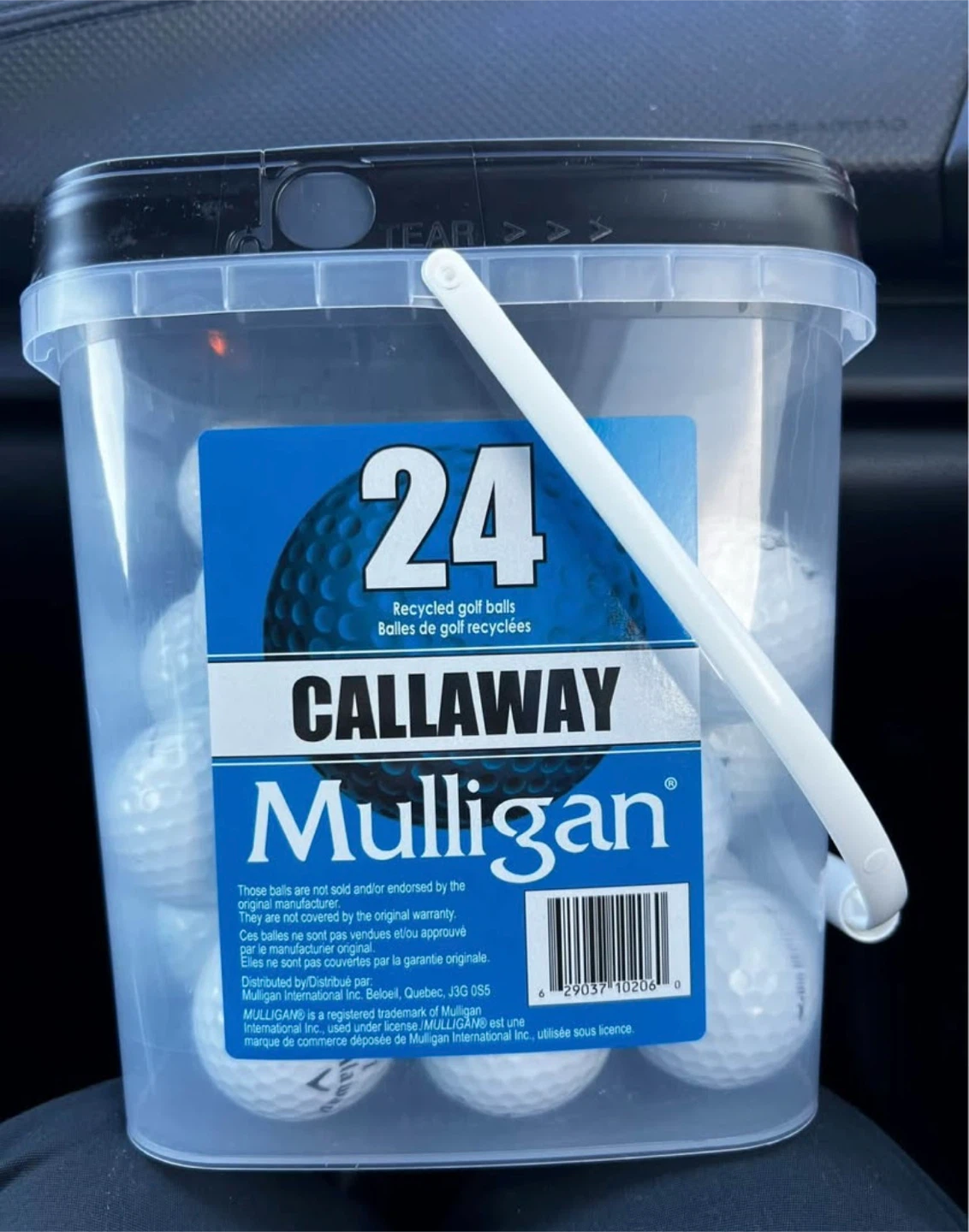 Callaway Mulligan Recycled Golf Balls, 24 Count