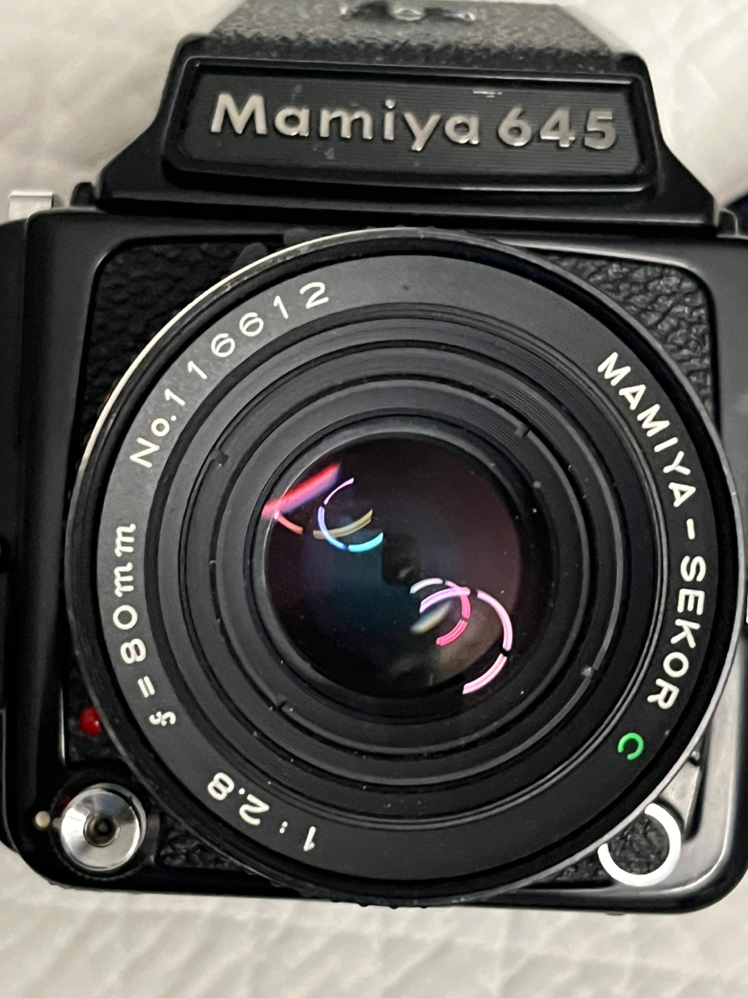 Mamiya 645 Medium Format Camera with 80mm Lens