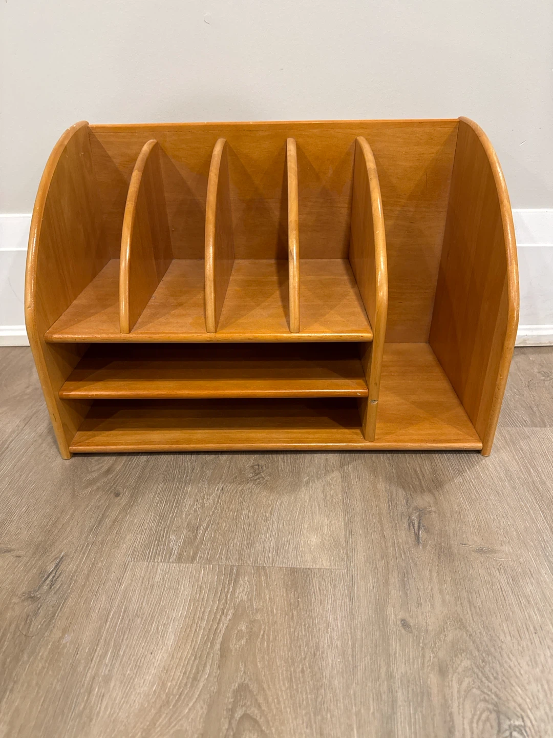 Wooden Desktop Organizer
