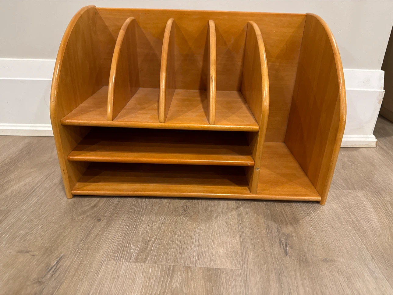 Wooden Desktop Organizer - photo 2