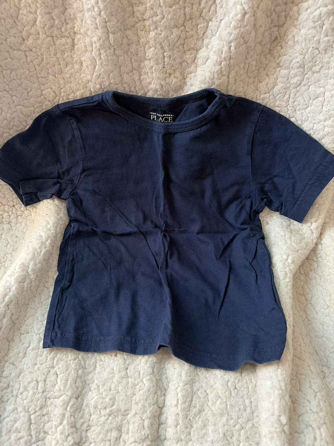 The Children's Place Navy Blue T-Shirt 3T