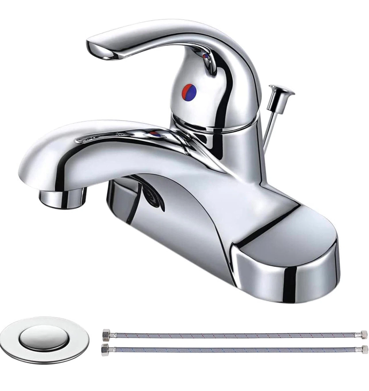 WOWOW Bathroom Faucet 1 Handle
