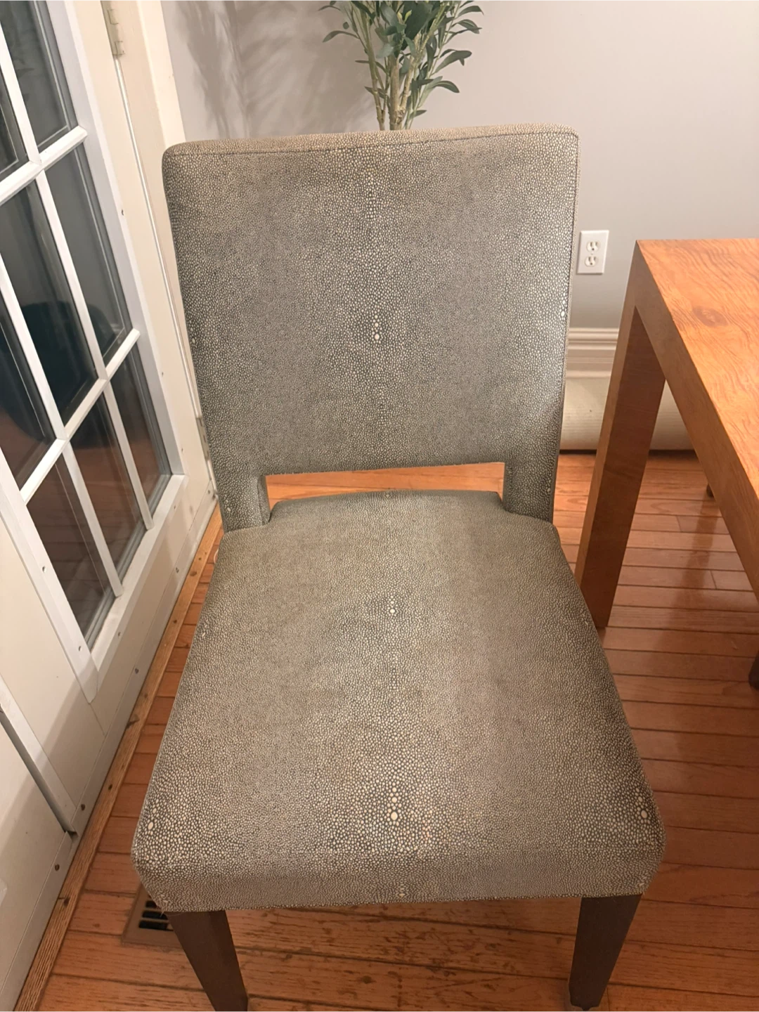 Set of 6 Upholstered Dining Chairs