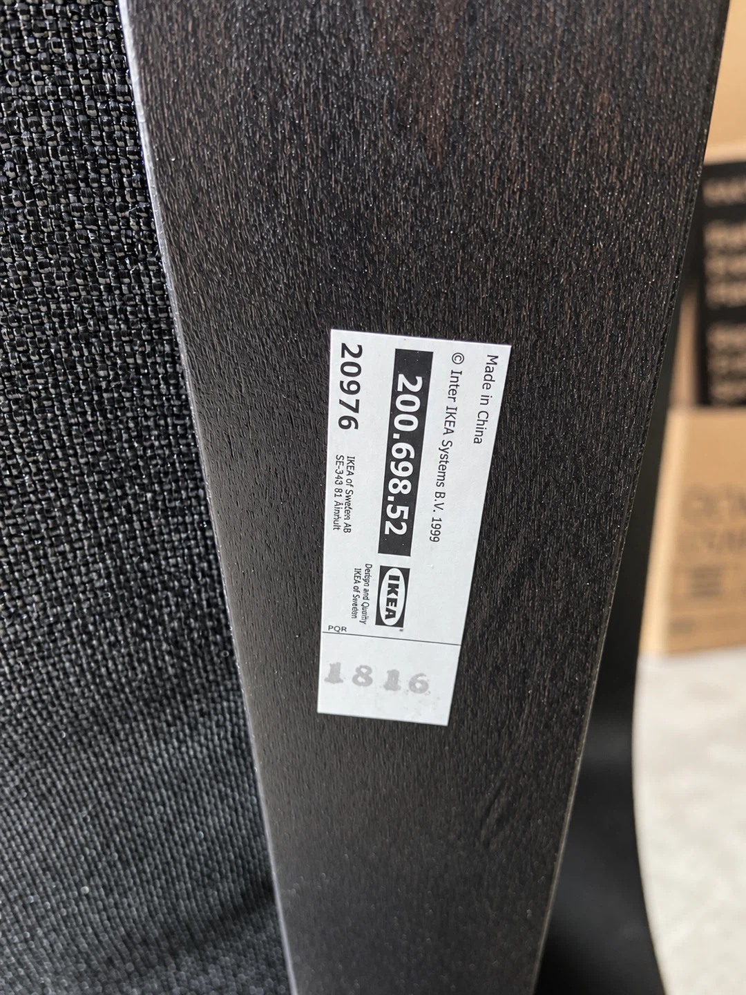 IKEA Black Accent Chair - photo 3