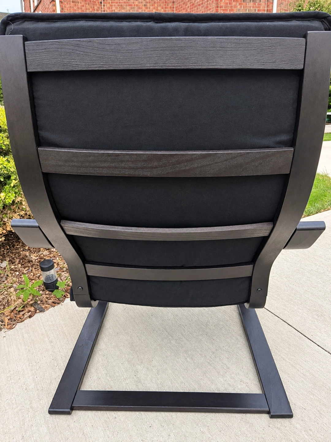 IKEA Black Accent Chair - photo 4