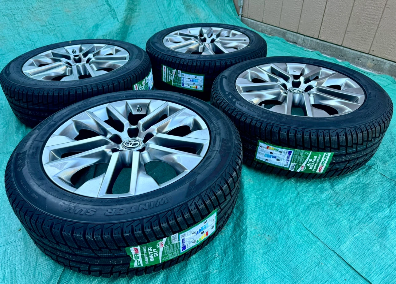 🥶🥶 OEM TOYOTA 19” RAV4 SIENNA HIGHLANDER RIMS❄️TPMS❄️NEW WINTER