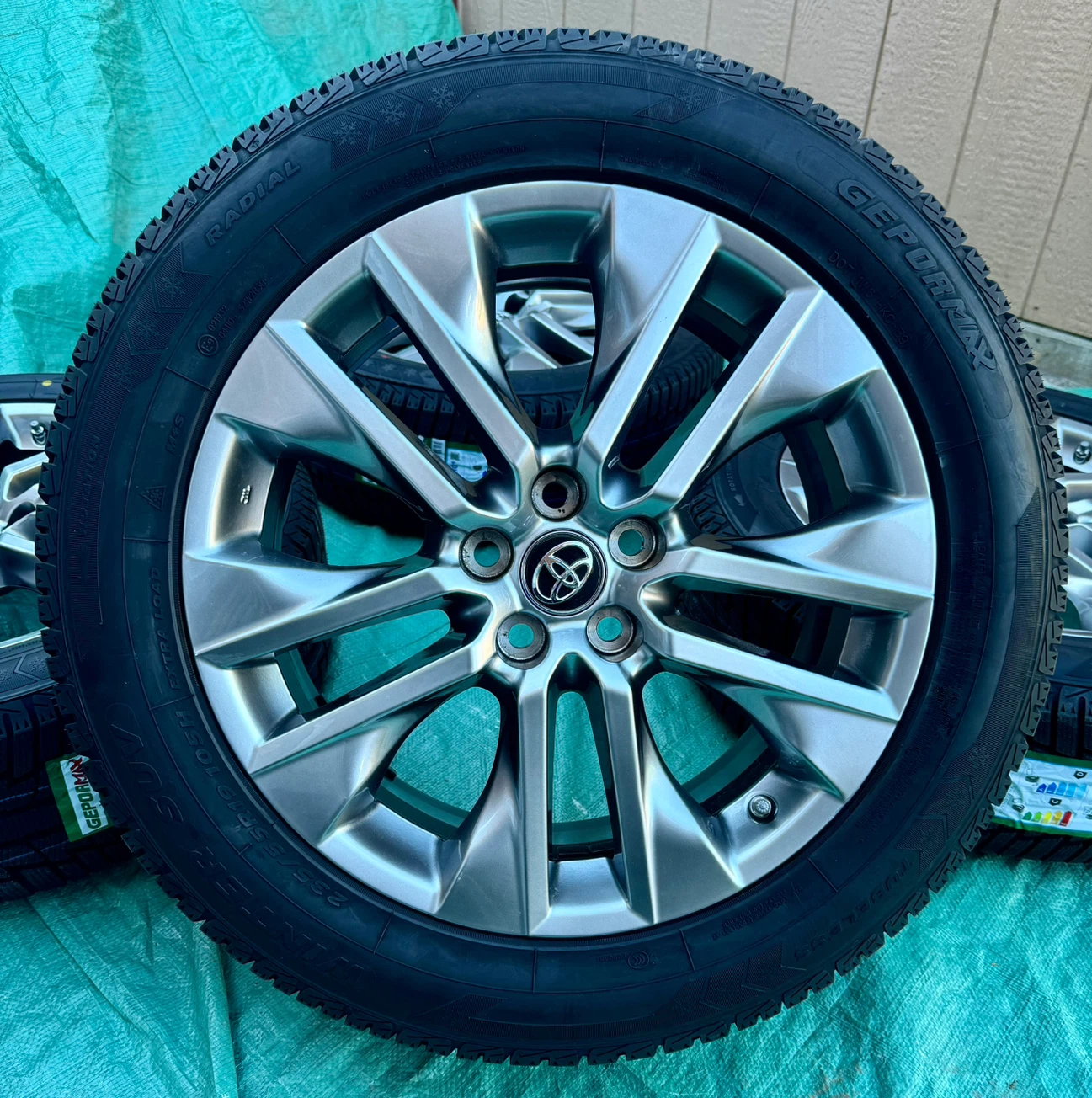 🥶🥶 OEM TOYOTA 19” RAV4 SIENNA HIGHLANDER RIMS❄️TPMS❄️NEW WINTER - photo 3