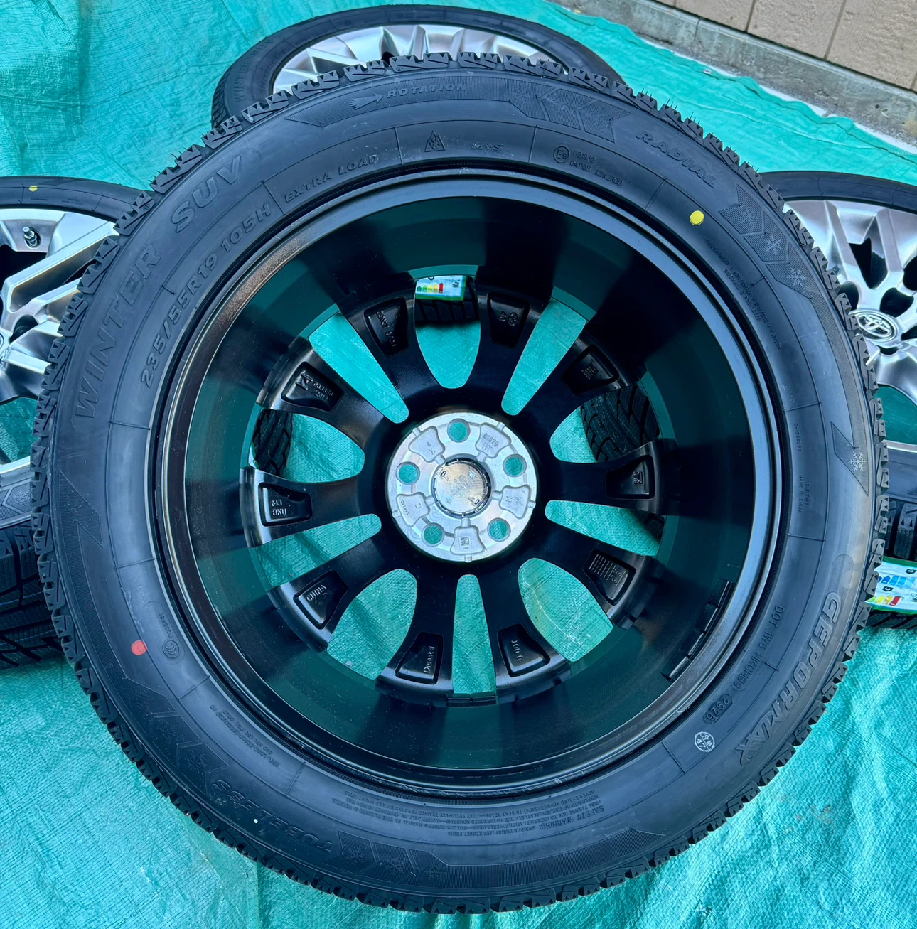🥶🥶 OEM TOYOTA 19” RAV4 SIENNA HIGHLANDER RIMS❄️TPMS❄️NEW WINTER - photo 5