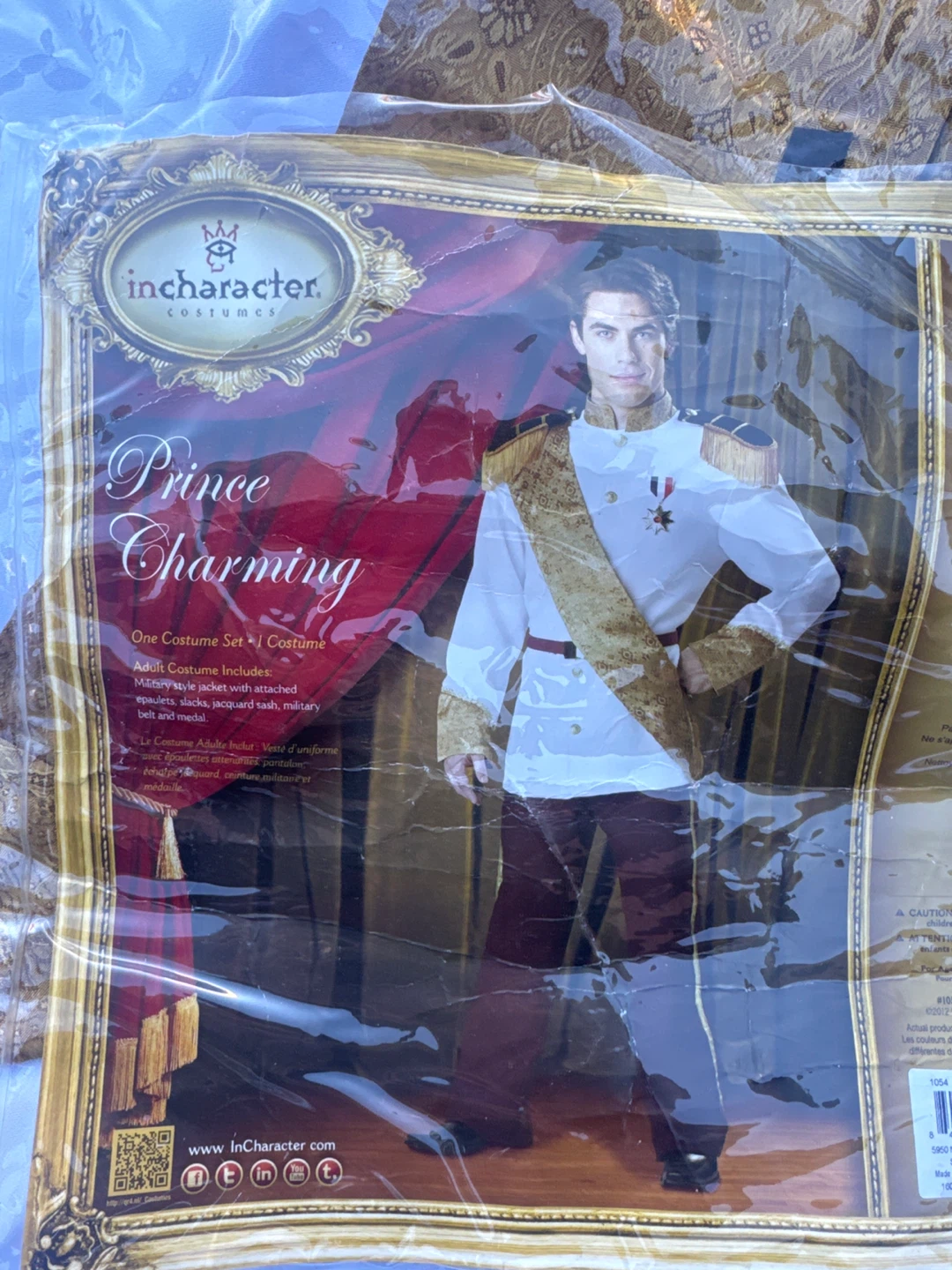 InCharacter Prince Charming Adult Costume Set