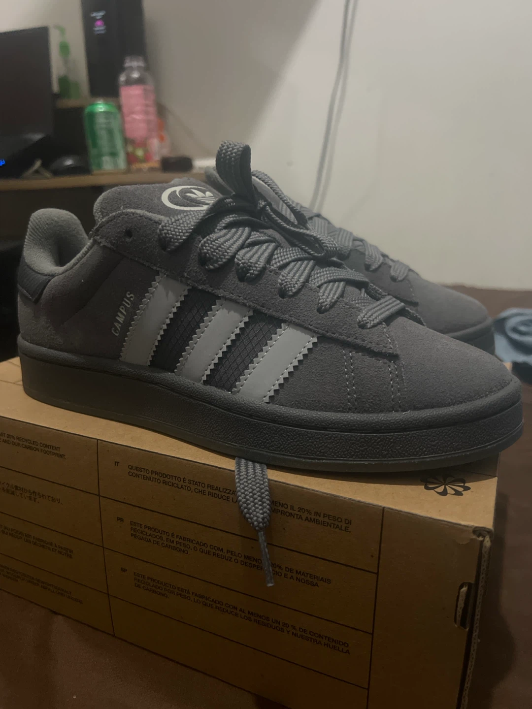 Adidas Campus Grey Sneakers