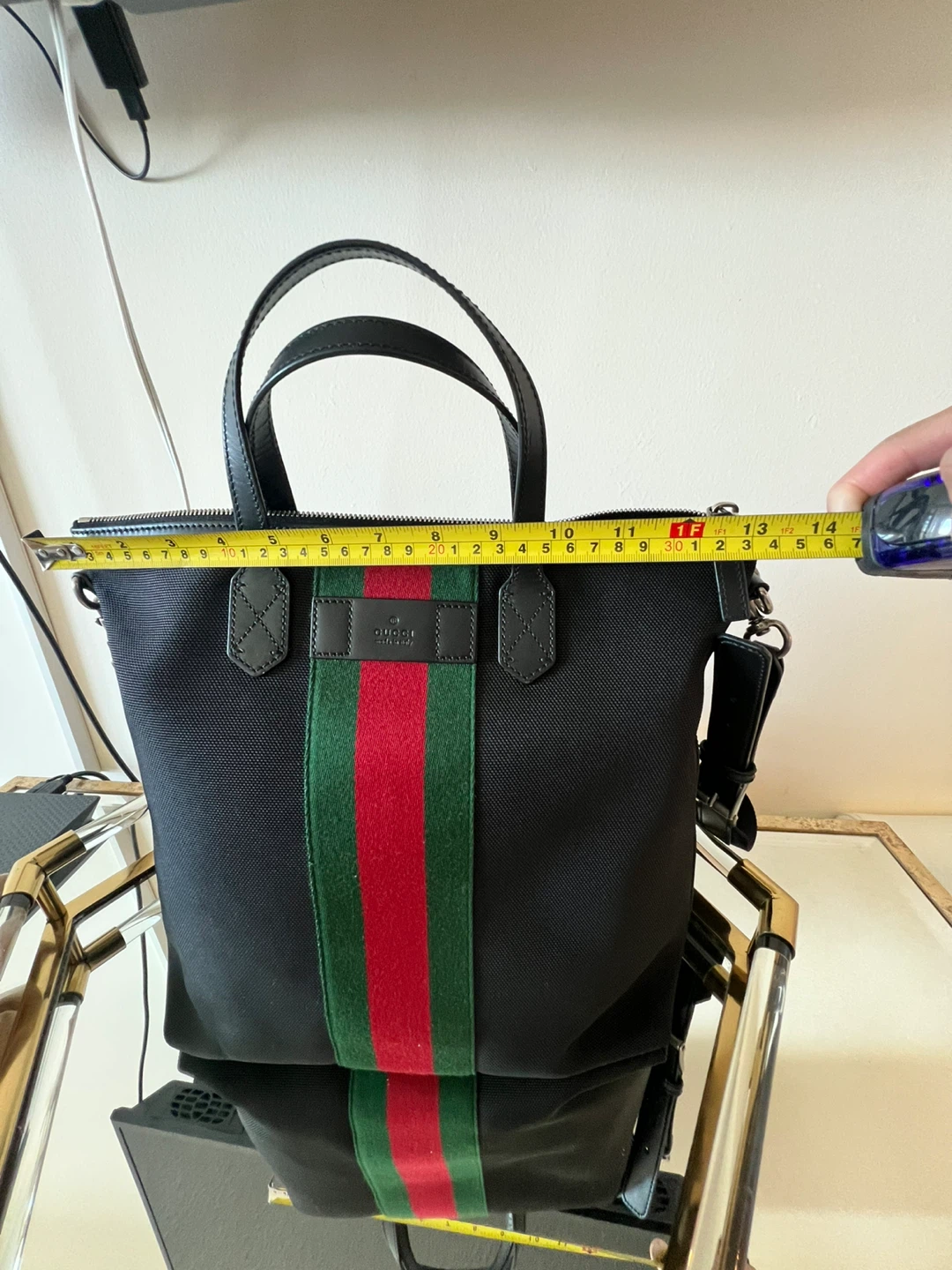 Gucci Black Nylon Tote Bag - photo 5