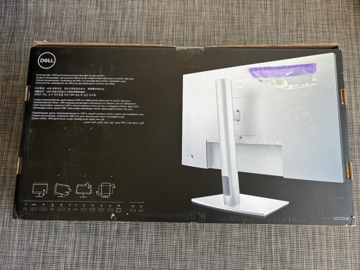 🆕 Dell UltraSharp 27 4K USB-C Hub Monitor (U2723QE) - photo 5