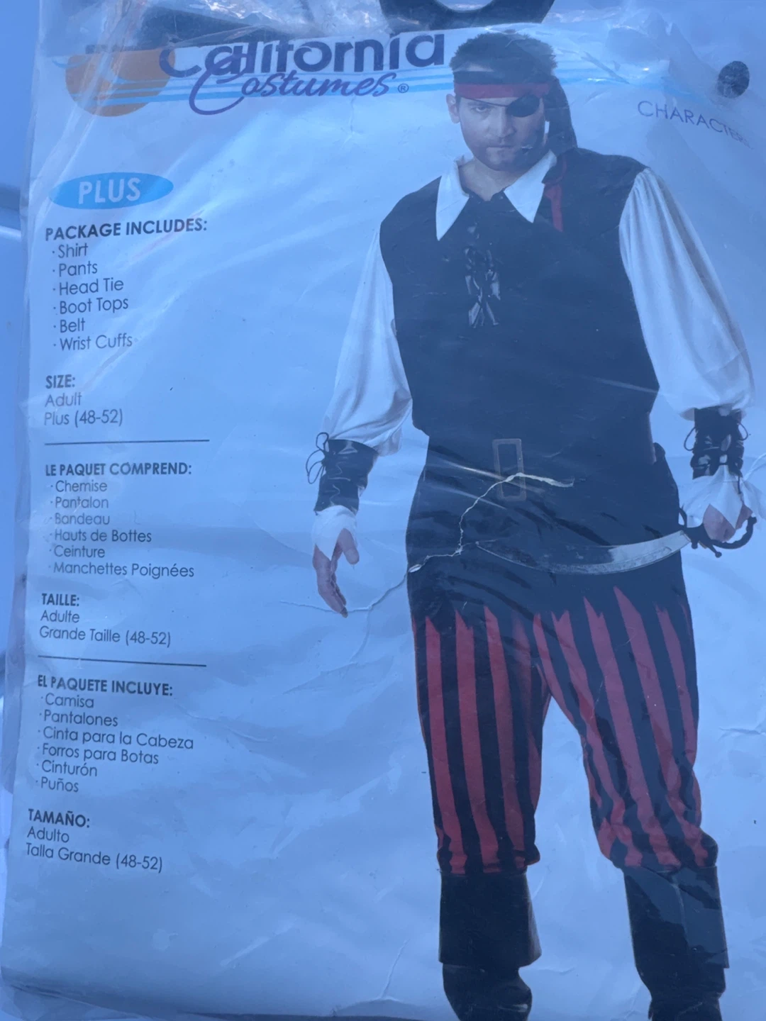 California Costumes Adult Plus Size Pirate Costume